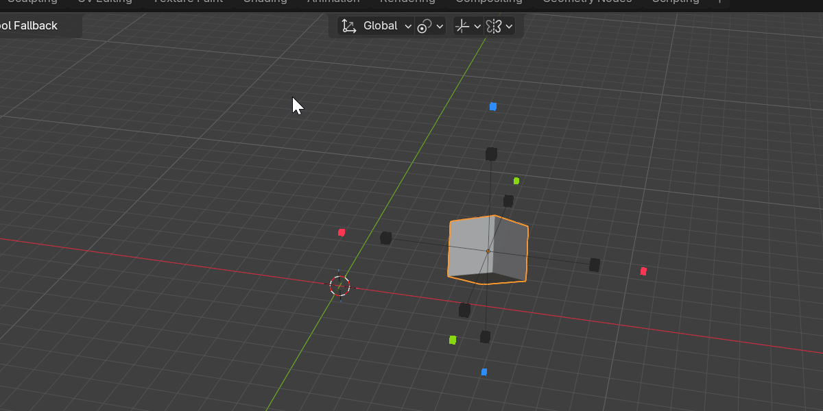Switching mirror orientation