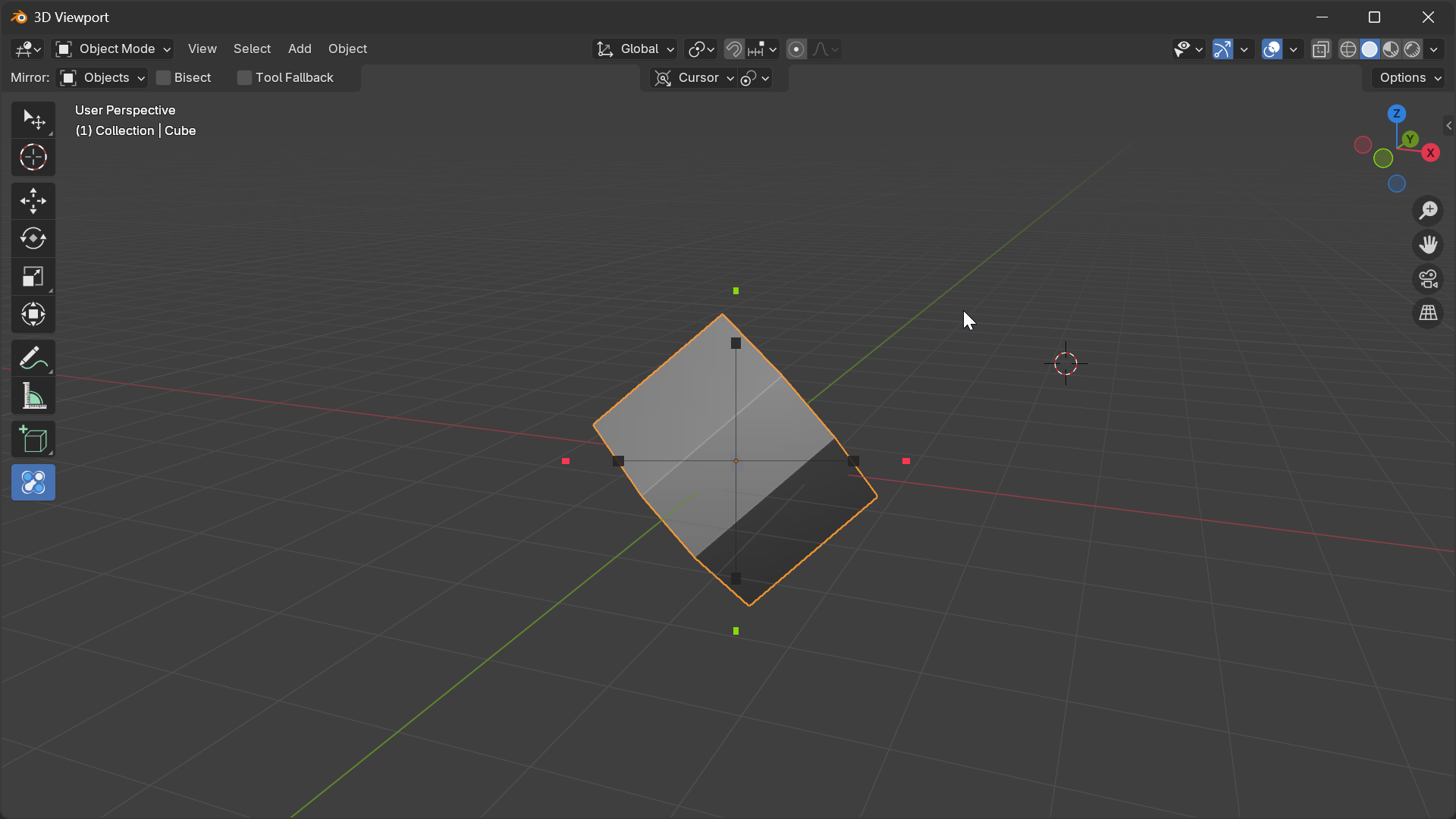 Cursor Orientation Example