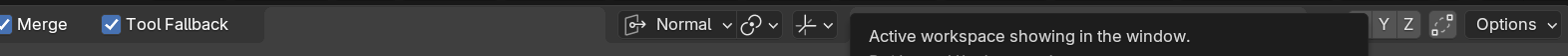 Rotor Mirror tool in the toolbar